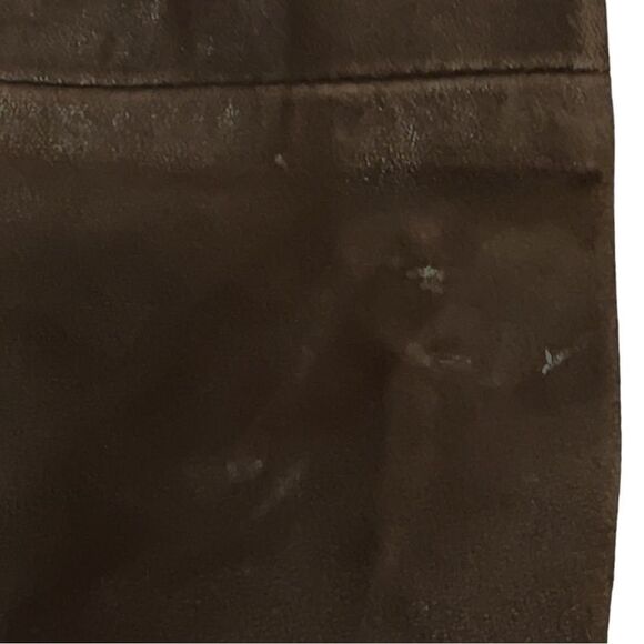 Jim & Mary Lou’s Womens’s Dark Chocolate Brown Leather Jacket - Picture 9 of 11